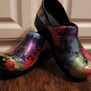 Splatter Paint Dansko